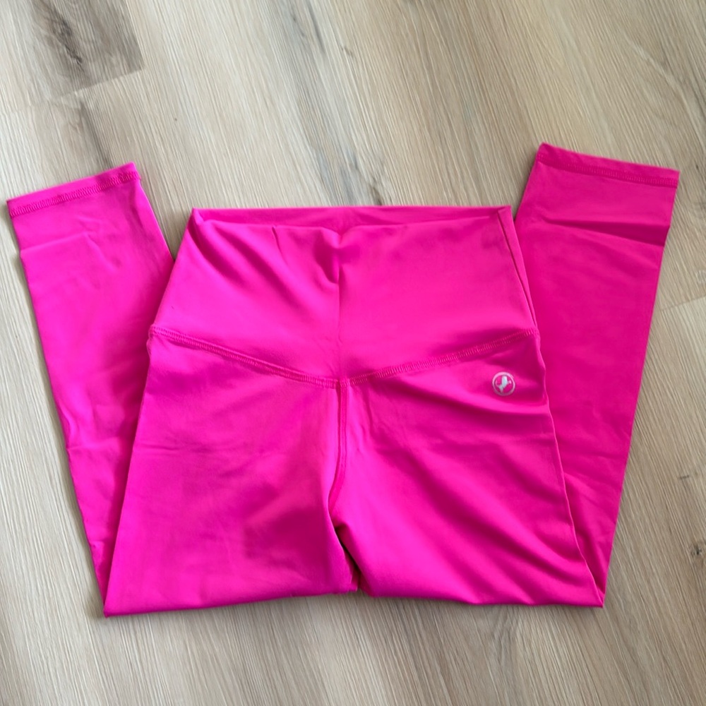 ABS2B Fitness Carpri leggings go Hot Pink High Waist Medium